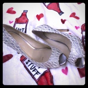 Enzo Angiolini Sparkly Heels